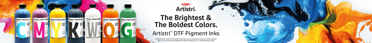 Inkloft launches specialist DTF ink offering, bringing DuPont Artistri® P1600 to the market