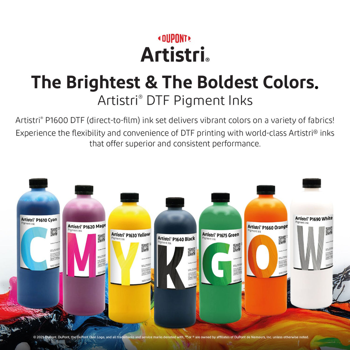 DuPont™ Artistri® P1600 DTF Ink
